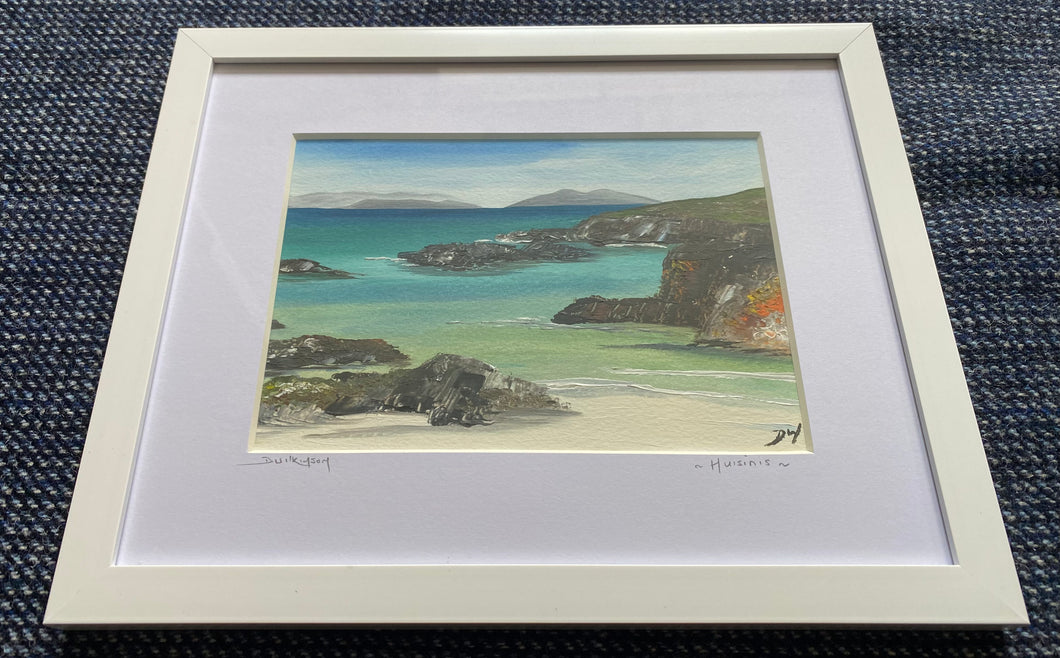 Framed oil painting ~ Huisinis