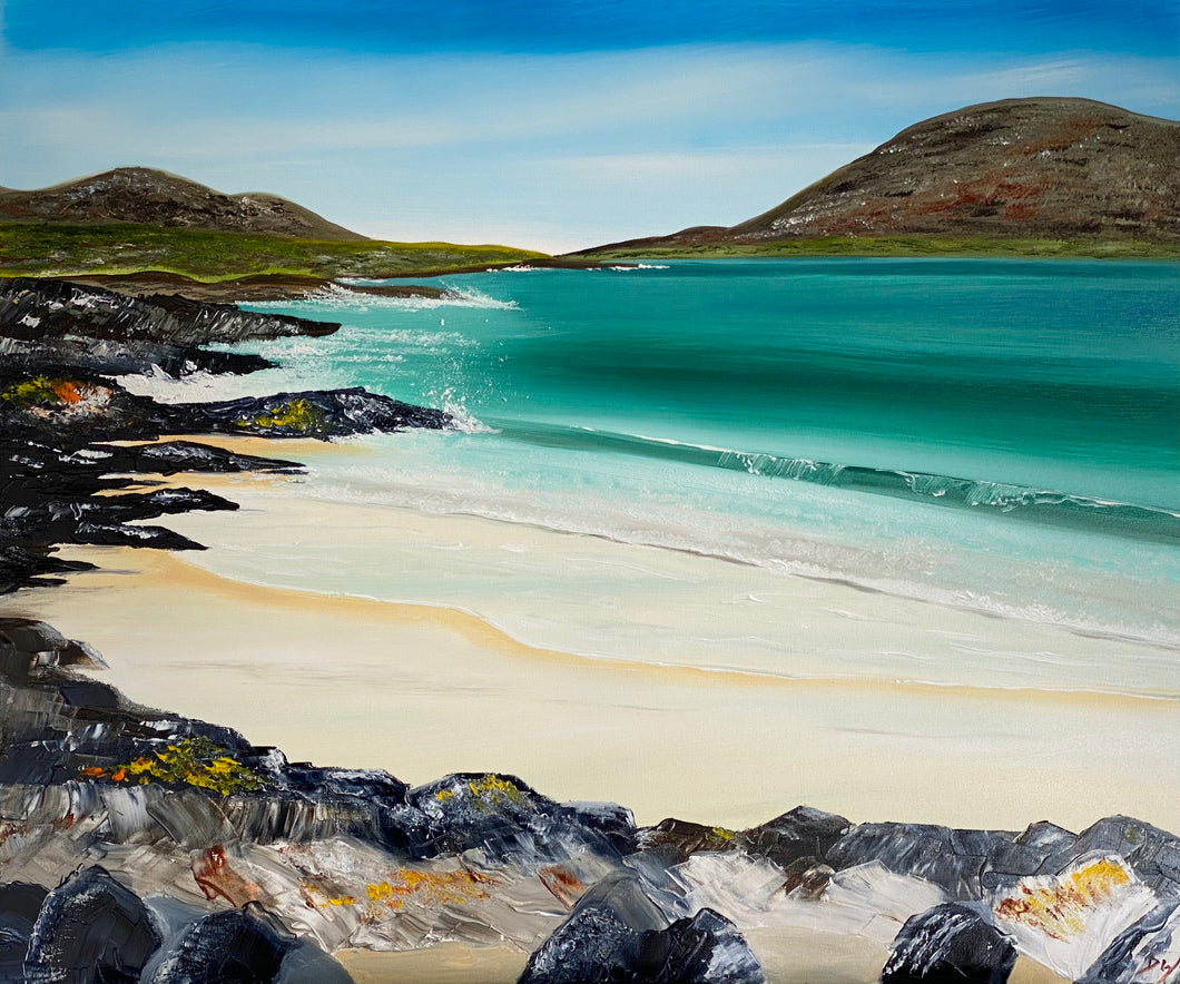 Original oil painting ~ Bagh Steinigidh 60cm x 50cm