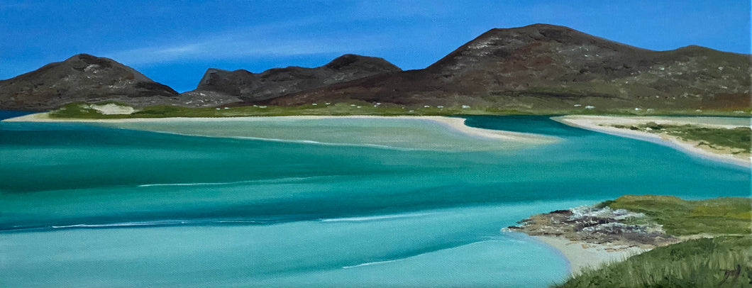 Original oil painting ~ Seilebost