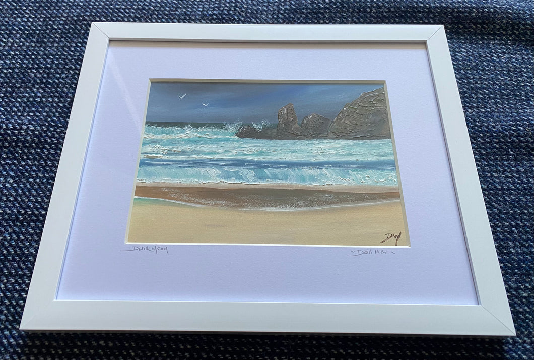 Framed oil painting ~ Dail Mòr