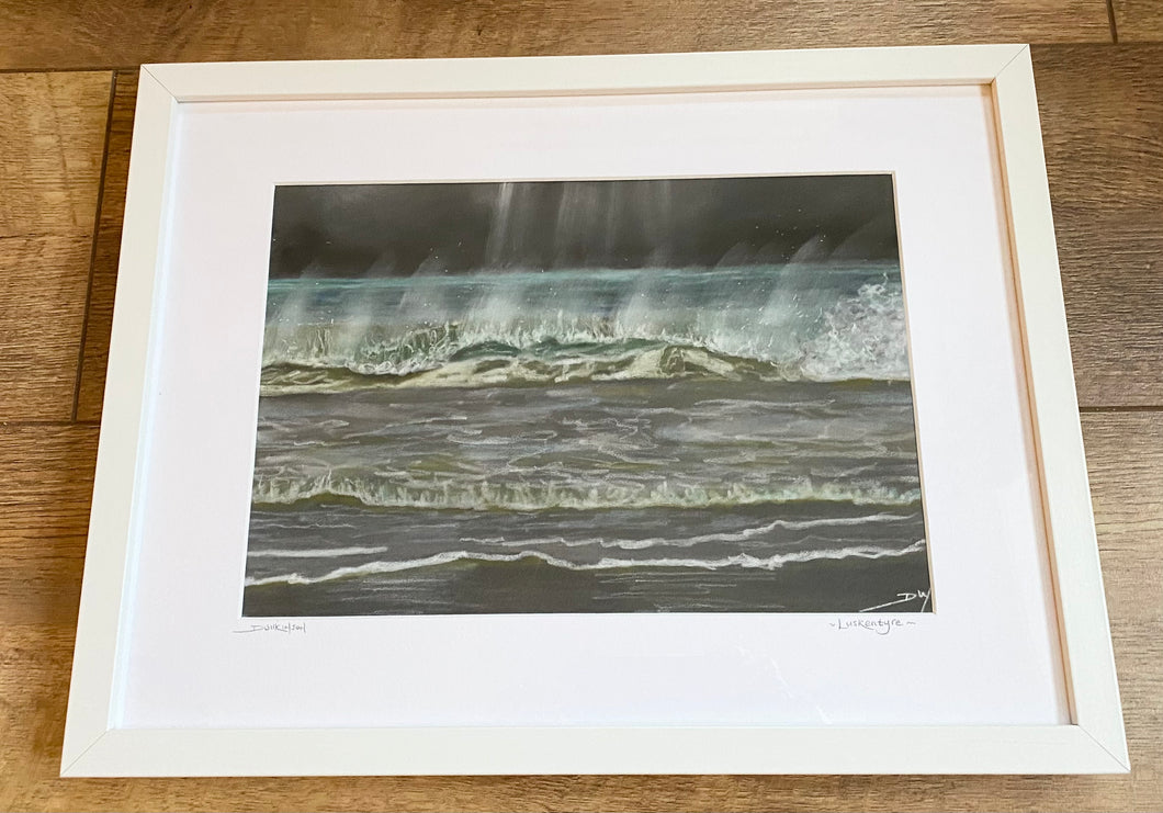Original pastel painting ~ Luskentyre