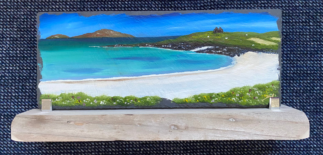 Oil painting on slate ~ Northton